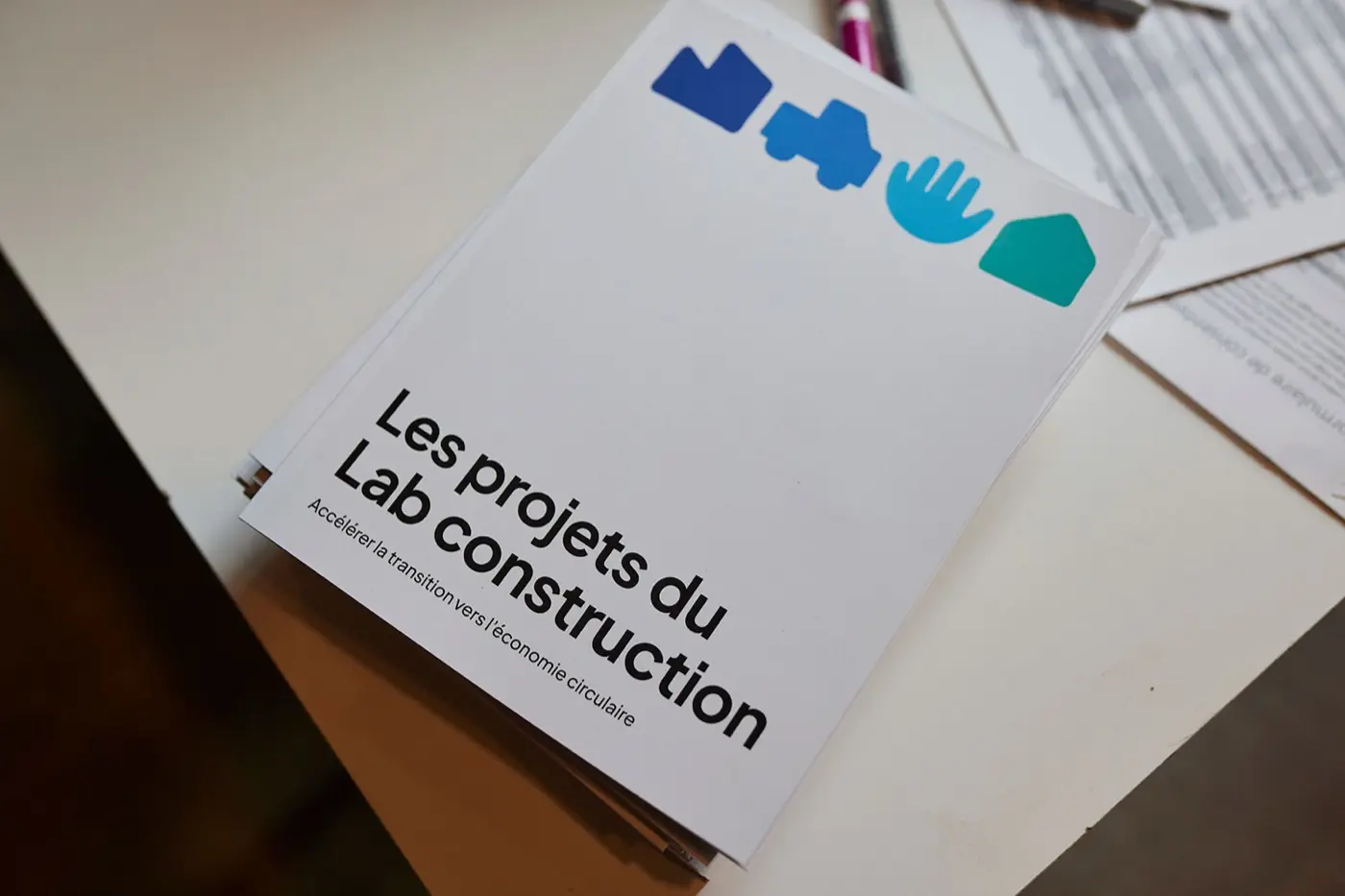 Livret synthèse des projets du Lab construction.