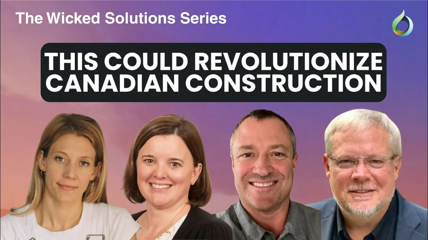 Our Circular Construction Future, a webinar from Circular Construction Canada and Generate Canada.